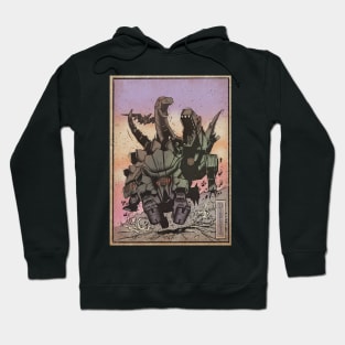 Dinobot ukiyo-e Hoodie